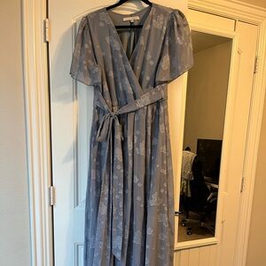Baltic Born Faye Maxi Dress in Blue